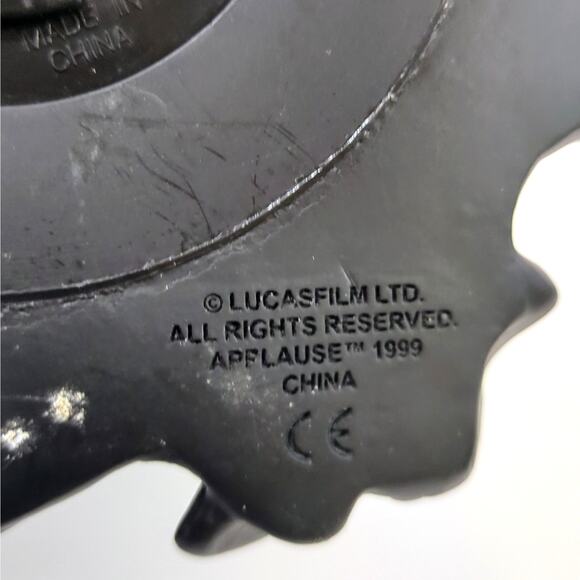 Star Wars Darth Maul on Sith Speeder 9" Vinyl Coin Bank w Stopper Plug 1999 - Picture 7 of 7